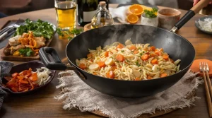 Je prépare ce riz sauté carottes-poireau à la sauce soja dès que je veux un dîner healthy express