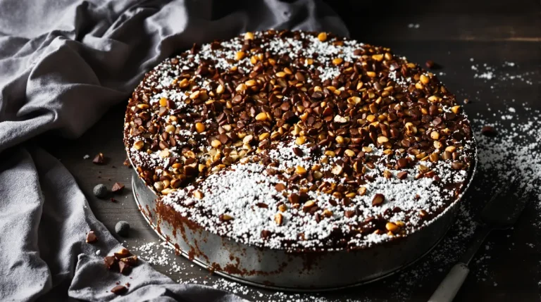 C'est la nouvelle recette qui fait fureur cet hiver : le gâteau noisettes-chocolat à la croûte ultra craquante (et vraiment facile)