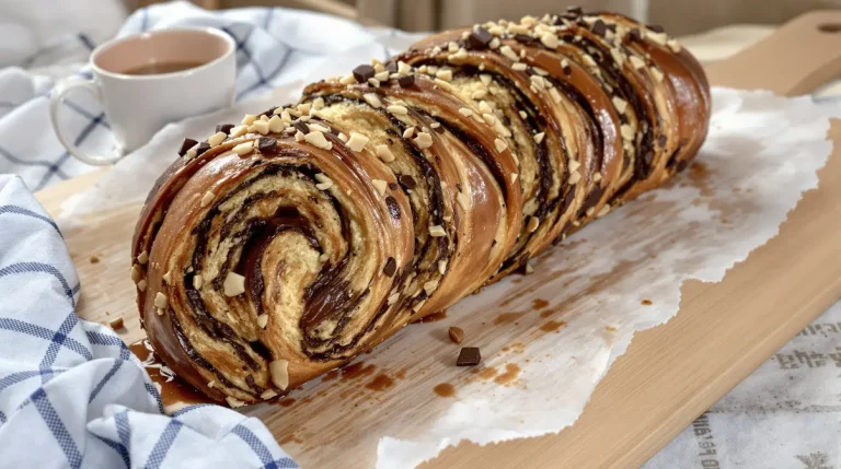 Mercotte révèle sa recette de babka à la pâte à tartiner... et on en redemande