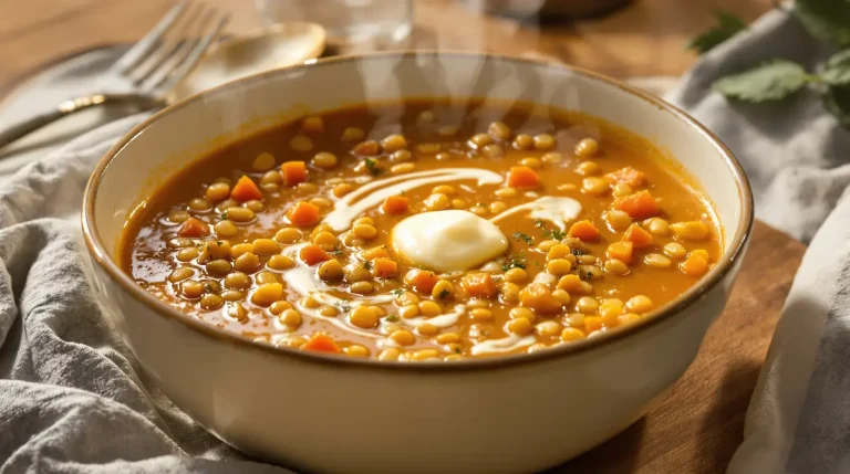Soupe de lentilles corail : coûte presque rien, rassasie mieux qu’un plat de viande en 20 minutes